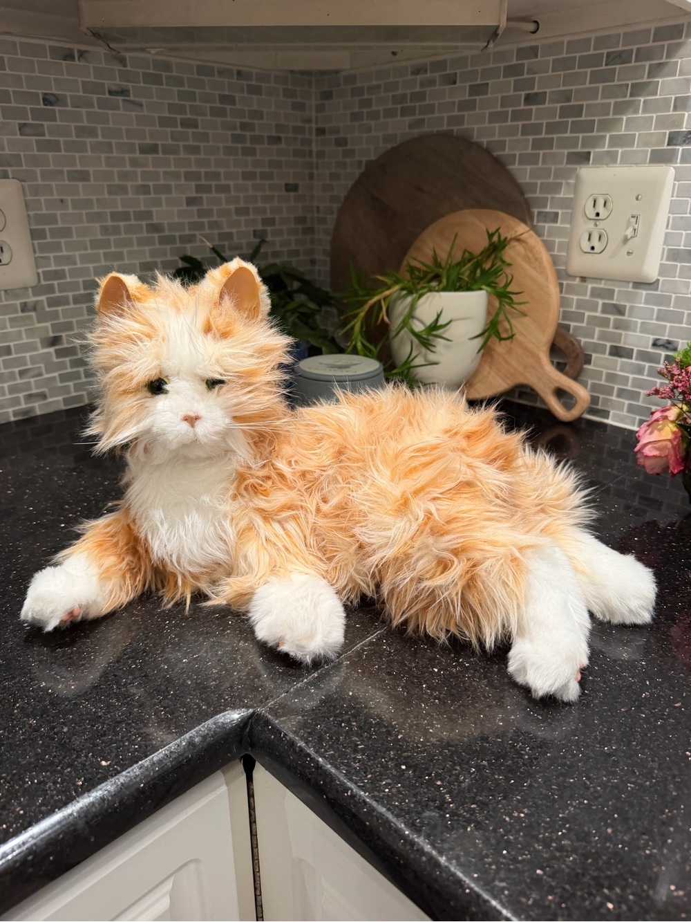 JOY FOR ALL - Orange Tabby Cat - Interactive Companion Pets